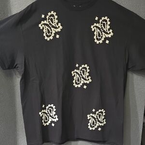 Black Graphic Short Sleeve Tee